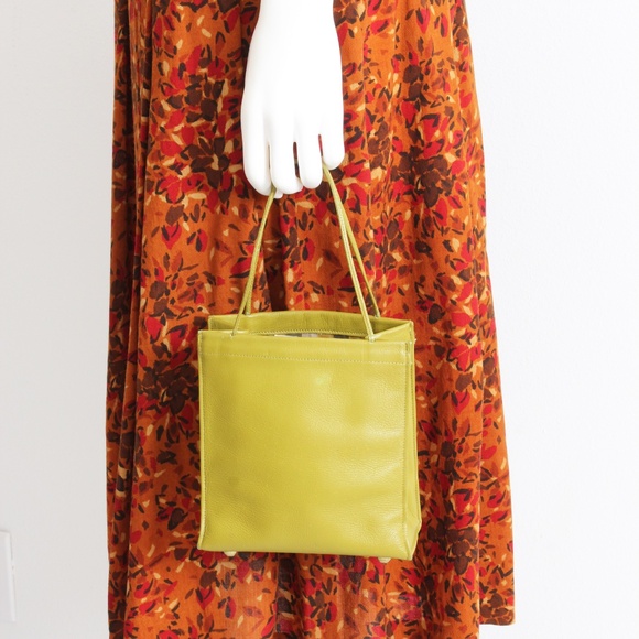 Bonnie Cashin for Coach Tiny Tote Bag Mimosa Leather Rare Vintage Cashin Carry - Picture 5 of 13